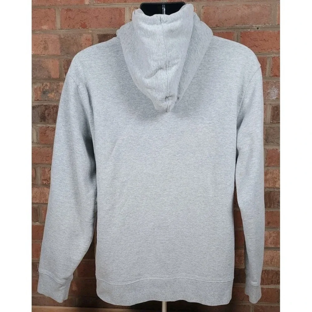 The North Face Pittsburgh‎ Hoodie Sweatshirt Size XL Gray Fleece Lined Pullover